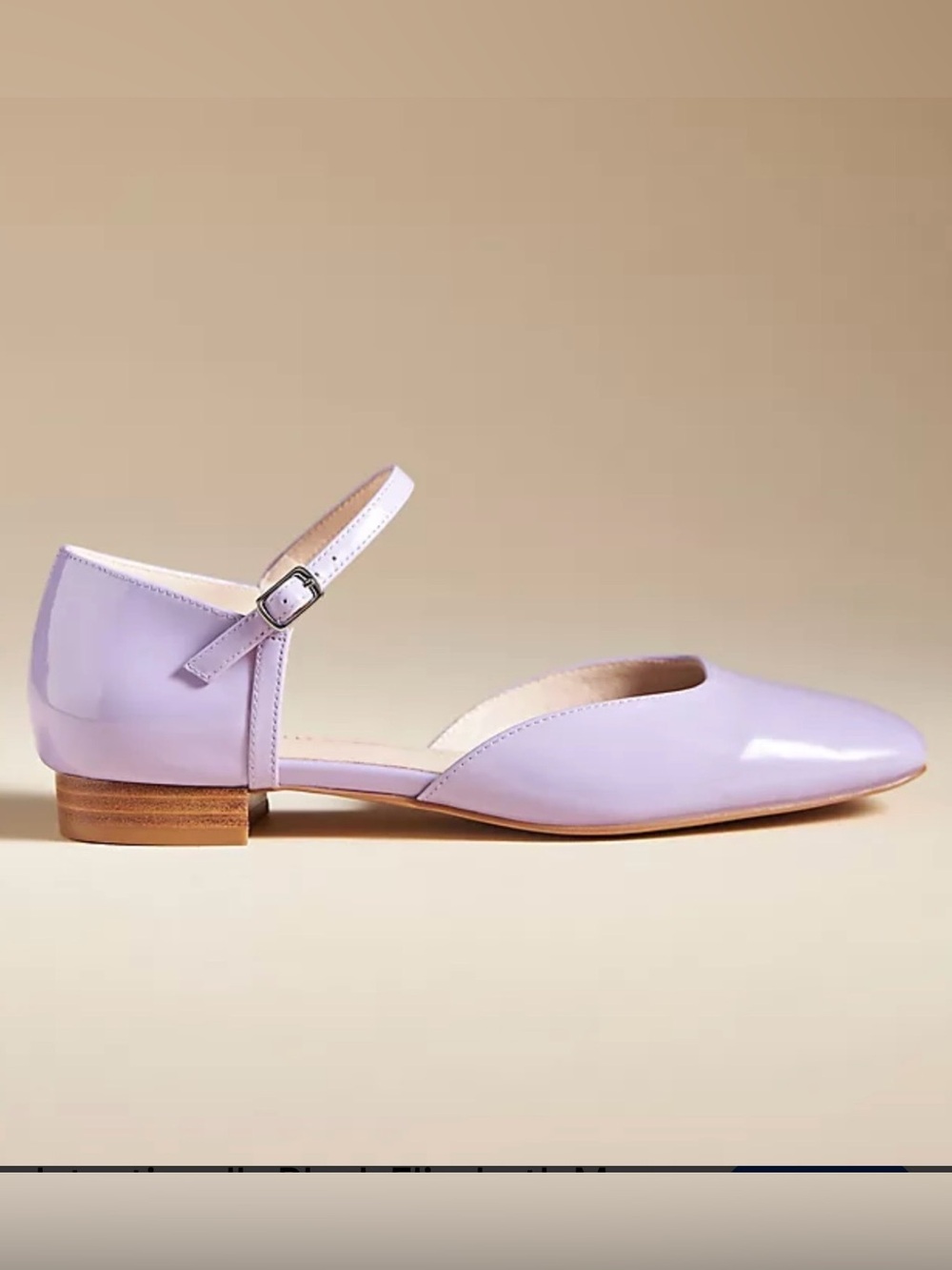 INTENTIONALLY BLANK Lavender Patent Mary Jane Flats